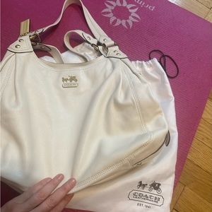 Coach Madison Maggie Leather Hobo Shoulder bag